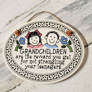 Spooner Creek "Grandchildren are the reward you get" Original Michael Macone